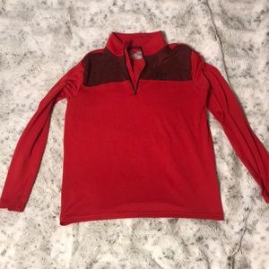 UA boys quarter zip pullover.